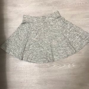 Divided Knit Skater Skirt